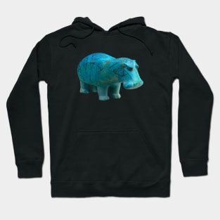 William the Hippo-  Ancient Egyptian figurine Hoodie